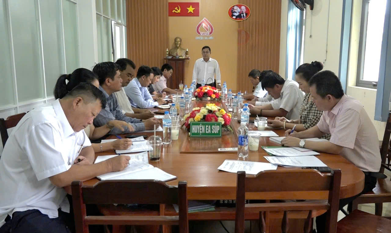 Ban đại diện NHCSXH huyện sơ kết 9 tháng năm 2024